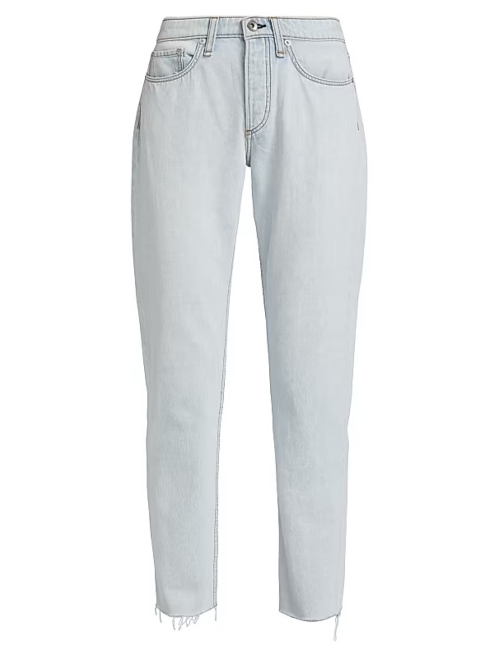 Rag & Bone Rosa‎ Mid Rise Boyfriend Jean Primrose Light Wash Size 25